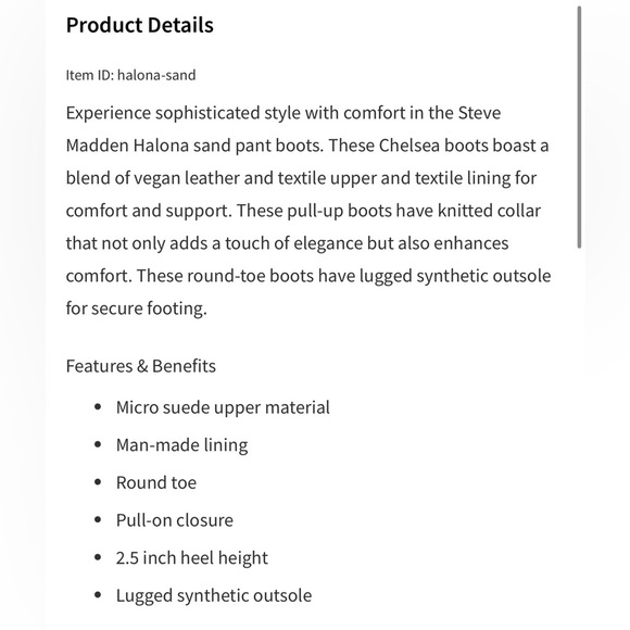 Steve Madden Women’s Halona Chelsea Boot. - Picture 9 of 9